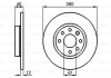 VOLVO гальмівний диск передній 440-460 -96 BOSCH 0986478386 (фото 1)