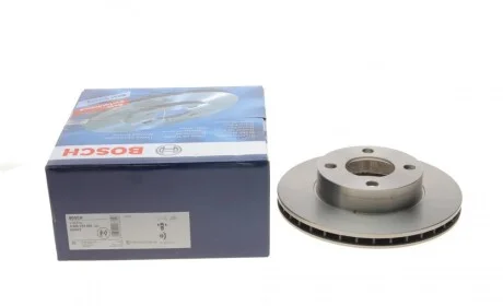 Диск тормозной (передний) Audi 80 91-94 (256x22) (вентилируемый) BOSCH 0986478550