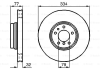 Диск гальмівний BMW 7(E38) 5,0-4,0D F "94-"01 BOSCH 0986478623 (фото 1)