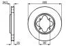 Диск тормозной HONDA Accord F'2,0-2,293-98 BOSCH 0986478634 (фото 1)