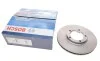 Диск тормозной (передний) Mitsubishi L300/L400 94-05 (254x24) (вентилируемый) BOSCH 0 986 478 714 (фото 2)