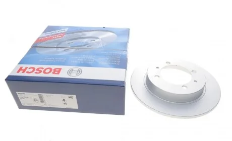 Диск тормозной (задний) Mitsubishi Carisma/Space Star/Volvo S40/V40 95-06 (260x10) (с покрытием) BOSCH 0986478898