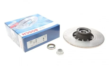 Диск гальмівний (задній) Renault Kangoo 08-(274х11) (+ABS) (з підшипником) BOSCH 0986479015