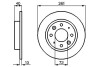 Диск тормозной BOSCH 0 986 479 018 (фото 1)