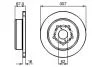 Гальмівний диск BOSCH 0986479023 (фото 1)