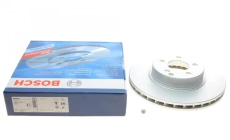 Диск тормозной (передний) MB E-class (W211)/CLS (C219) (312x28) (вентил.) BOSCH 0986479040