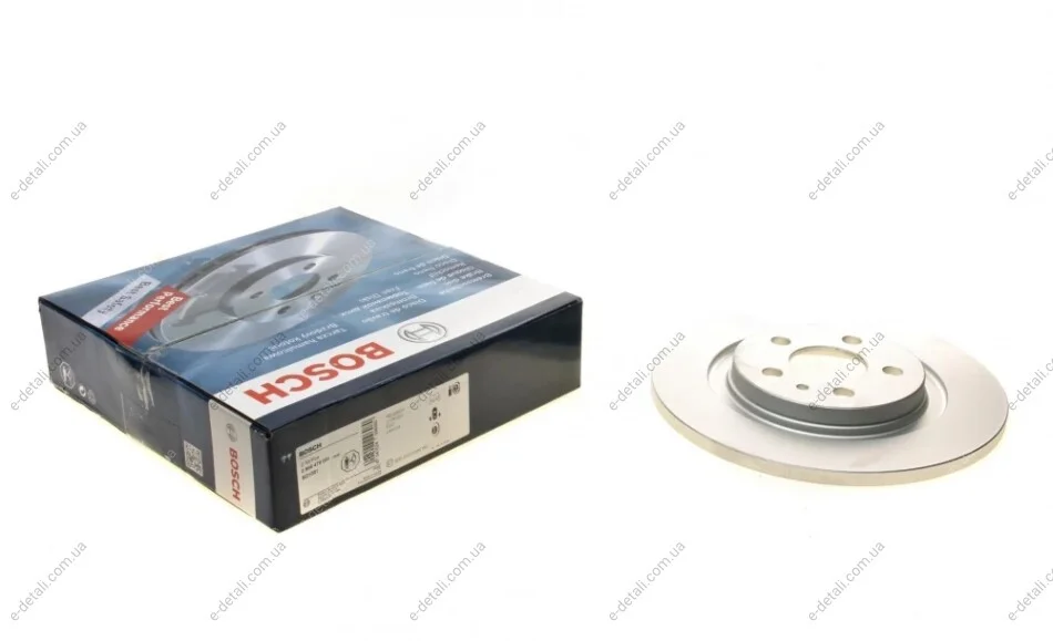 Диск гальмівний (задній) Peugeot 807/Fiat Ulysse/Citroen C8 02- (272x12) BOSCH 0 986 479 064 (фото 1)