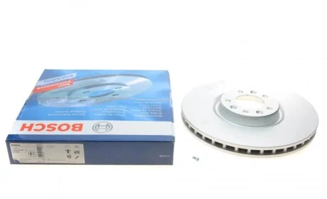 Диск тормозной (передний) Citroen C5/C6/Peugeot 407/508 04- (340x30) (вентил.) (с покрыт.) BOSCH 0 986 479 092