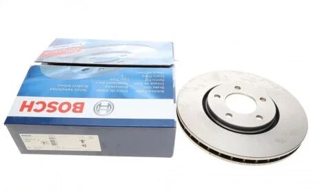 Диск тормозной (передний) Chrysler Voyager 95-08 (302x28) (с покрытием) (вент.) BOSCH 0 986 479 117