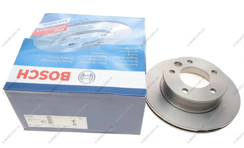 Диск тормозной (передний) MB Sprinter (W903) 96-06 (285x22) (вент.) (с покрыт.) BOSCH 0 986 479 212 (фото 1)