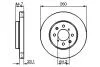 Тормозной диск BOSCH 0986479226 (фото 1)