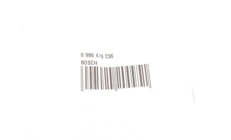 Диск тормозной (задний) Mitsubishi Colt 04-13 Smart Forfour 03-08 (250x10) (полный) BOSCH 0 986 479 236
