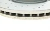 Диск тормозной (передний) Audi A4 04-08 (320x30) (с покрытием) (с отверстиями) (вент.) BOSCH 0 986 479 258 (фото 4)