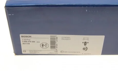 Диск тормозной (передний) Fiat Scudo/Citroen Jumpy/Peugeot Expert 07- (280x28) (вентил.) BOSCH 0986479266