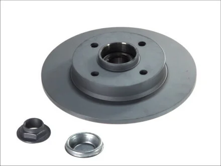 Диск тормозной (задний) Citroen C3/C4 /Peugeot 207/307 05- (249х9) (+ABS) (с подшипником) BOSCH 0986479275