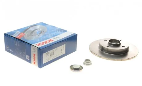 Диск тормозной (задний) Citroen C4/Peugeot 307 05- (249x9) (+ABS) (с подшипником) (d=25) BOSCH 0 986 479 279