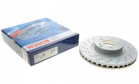 Диск тормозной (передний) MB S-class (W221) 05-13 (335x32) BOSCH 0 986 479 413
