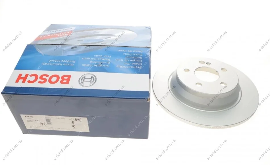 Диск тормозной (задний) MB S-class (W221) 06-13 (300x12) (с покрытием) (полный) BOSCH 0 986 479 414 (фото 1)