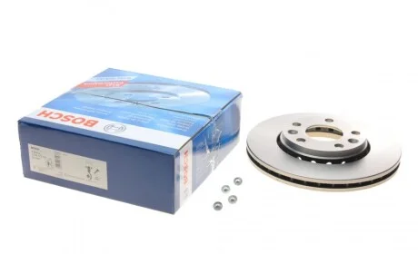 Диск тормозной (передний) Renault Megane III/IV/Scenic 08- (280x24) с к-том болтов BOSCH 0 986 479 553