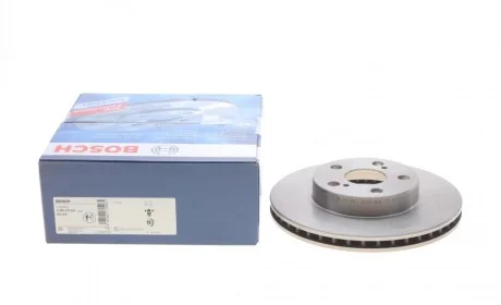 Диск тормозной (передний) Toyota Prius 1.5 Hybrid 03-09 (255x22) BOSCH 0 986 479 564