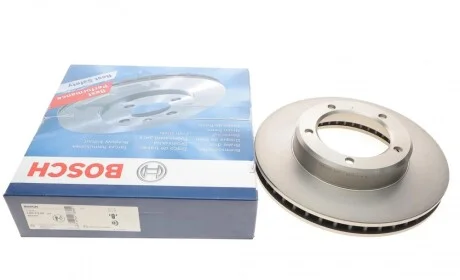Диск тормозной (передний) Toyota Land Cruiser 100 4.2TD/4.7 98-07 (313x32) (вентилируемый) BOSCH 0 986 479 567