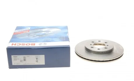 Диск тормозной (передний) Honda Jazz II 02-08 (257.7x21) (вентилируемый) BOSCH 0 986 479 594