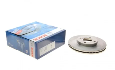 Диск гальмівний (передній) Ford Fiesta V 2.0 05-08 (278x25) BOSCH 0 986 479 637