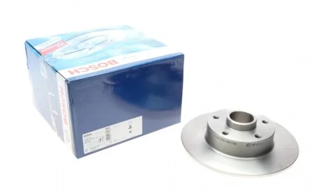 Диск тормозной (задний) Renault Megane III/Scenic III 08- (260x8) без подшипника BOSCH 0 986 479 684