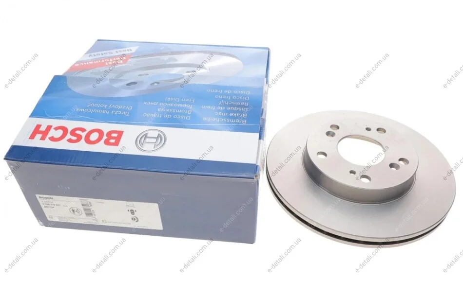 Диск тормозной (передний) Honda Civic VII/VIII 05- (262x21) (вентилируемый) BOSCH 0986479687 (фото 1)
