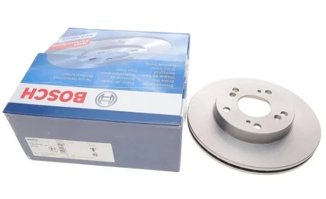 Диск гальмівний (передній) Honda Civic VII/VIII 05- (262x21) (вентильований) BOSCH 0986479687
