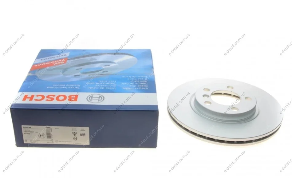 Диск тормозной (передний) Mini R60/R61 10-16 (307x24) (с покрытием)(вентил.) BOSCH 0 986 479 726 (фото 1)