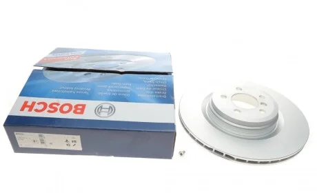 Диск гальмівний (задній) BMW 5 (F07/F11)/7 (F01/F02/F03/F04) 08-17 (370x24) (з покрит.) (вентил.) BOSCH 0 986 479 730