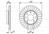 Тормозной диск – замена на 0986478192 BOSCH 0986479840 (фото 1)