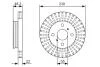 Тормозной диск BOSCH 0986479A63 (фото 1)
