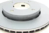 Диск гальмівний (передній) Mitsubishi Colt 04-12/Smart Forfour 04-06 (256x24) BOSCH 0 986 479 B83 (фото 4)