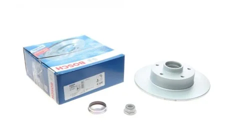 Диск тормозной (задний) Renault Megane III/Scenic III 08- (260x8) (+ABS) (с подшипником) BOSCH 0 986 479 C87