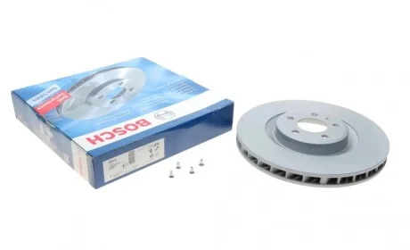 Диск тормозной (передний) Porsche Macan 14- (L) (350x34) BOSCH 0 986 479 D26