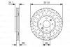 Тормозной диск BOSCH 0986479D36 (фото 1)