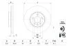 Тормозной диск BOSCH 0986479F04 (фото 1)