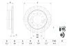 Тормозной диск BOSCH 0986479F07 (фото 1)