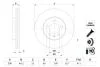 Тормозной диск BOSCH 0986479F32 (фото 1)