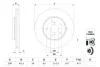 Диск тормозной BOSCH 0 986 479 F49 (фото 1)