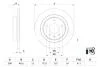 Тормозной диск BOSCH 0986479F83 (фото 1)