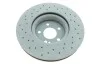Диск тормозной (передний) MB C-class (W205) 14- (318x30) (с покрытием) (вентил.) BOSCH 0986479H37 (фото 2)