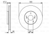 Тормозной диск BOSCH 0986479R47 (фото 1)