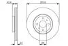 Тормозной диск BOSCH 0986479S01 (фото 1)