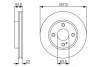 Диск тормозной (передний) Ford Fiesta 08- (258x23) BOSCH 0 986 479 S38 (фото 6)
