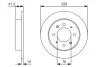 Диск тормозной PR2 - замена на 0986479462 BOSCH 0986479S57 (фото 1)