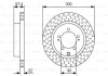 Диск тормозной MITSUBISHI Lancer EVO IX/VIII 2,0 4G63 R \'\'04>> BOSCH 0986479T33 (фото 1)