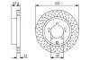 Диск тормозной MITSUBISHI Lancer EVO IX/VIII 2,0 4G63 R \'\'04>> BOSCH 0986479T33 (фото 1)